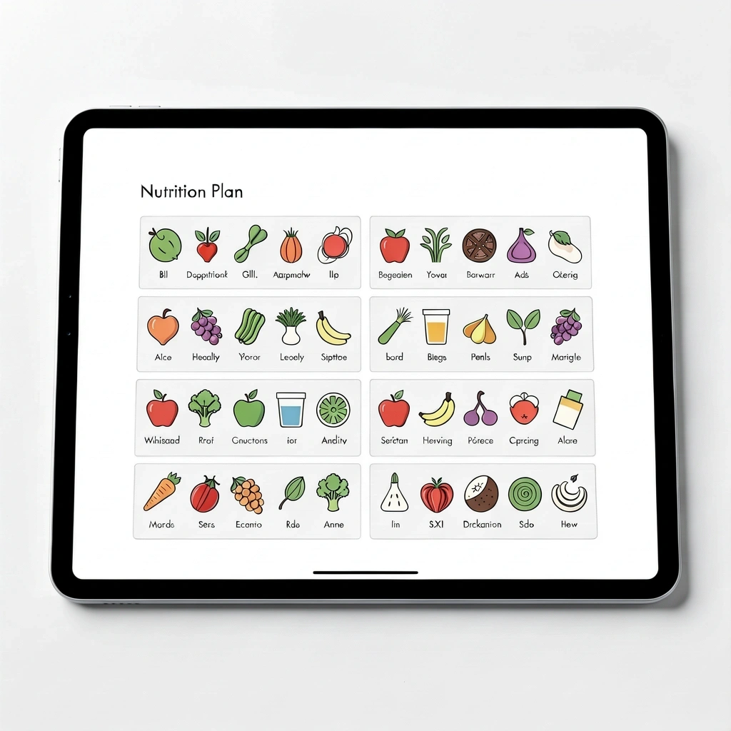 Digitaler Ernährungsplan
